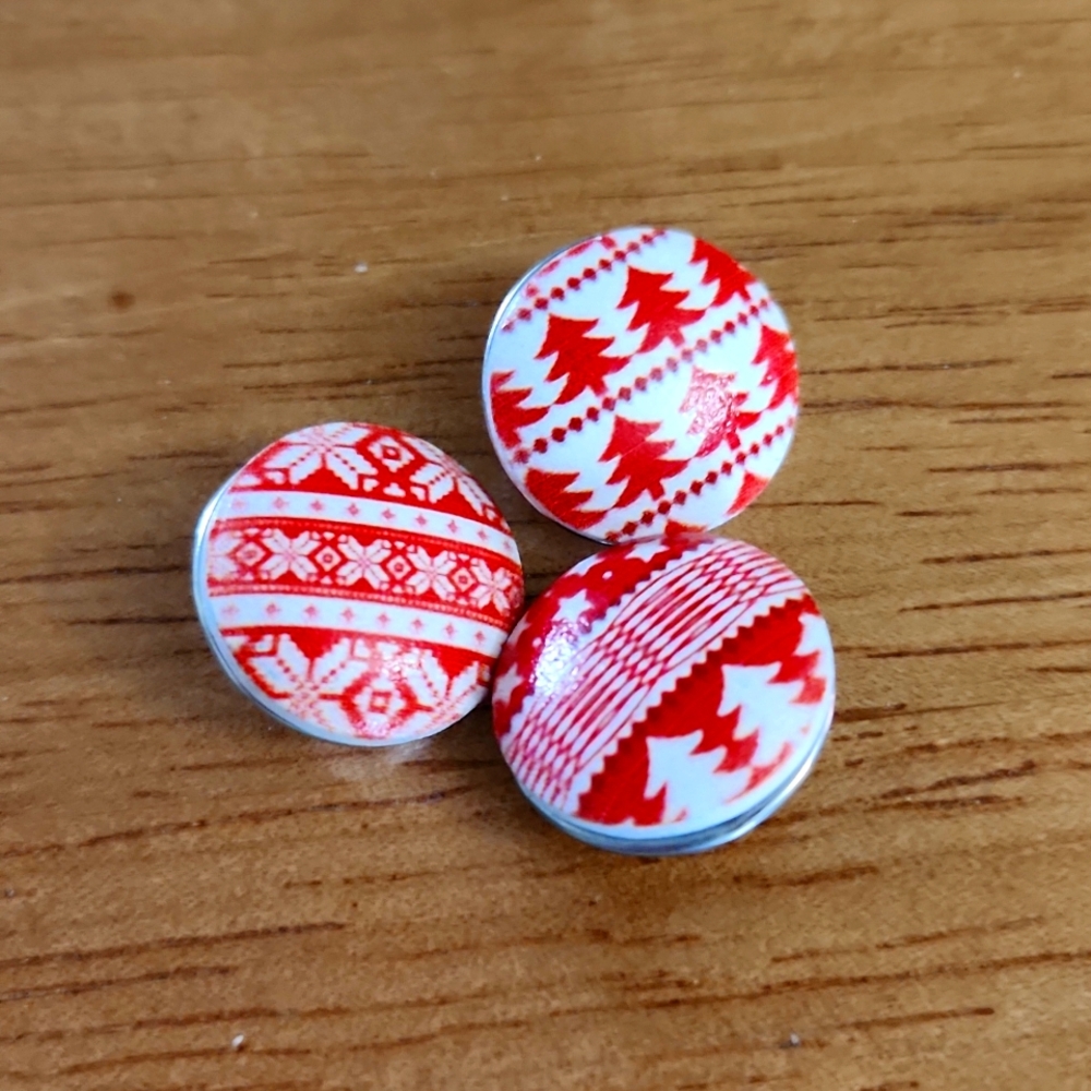 JewelPops Christmas Plaid Set